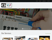 Tablet Screenshot of k5services.com